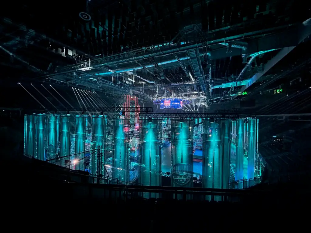 Plan zdjęciowy Ninja Warrior